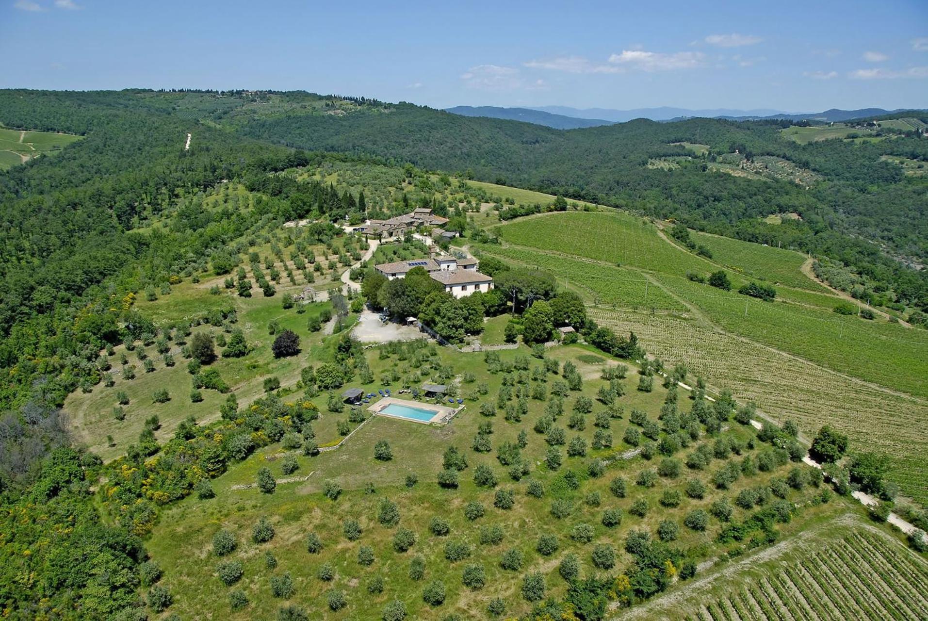 Villa Fattoria Di Rignana Winery Bnb à Greve in Chianti Extérieur photo